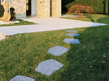 PASSO GIAPPONESE GRIGIONI - Porcelain stoneware garden paths by PIETRA SINTERIZZATA - view 2